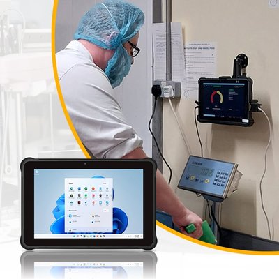 芯固三防工業平板 12代睿容處理器與256G內存的堅固之選